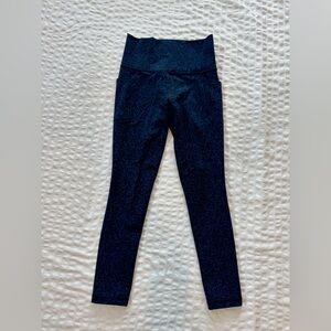 Athleta Blue Patterned Leggings